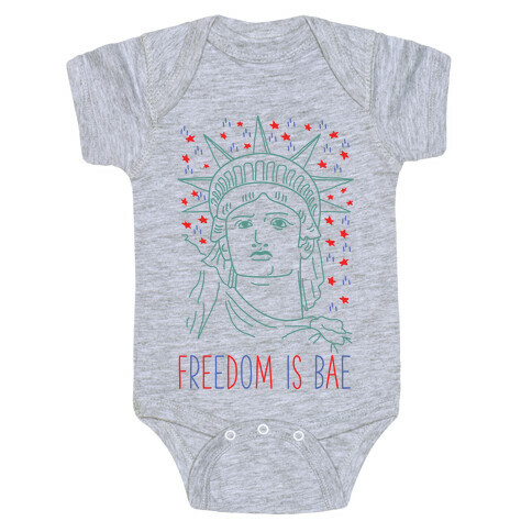 Freedom Is Bae Baby One-Piece