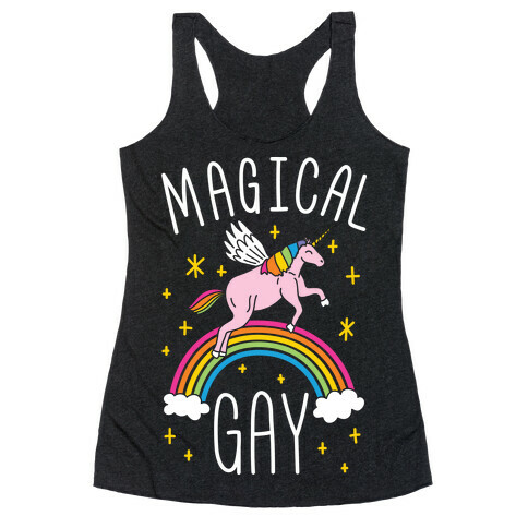 Magical Gay Racerback Tank Top