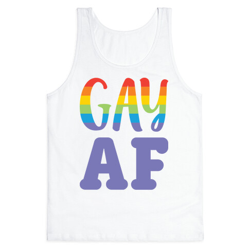 Gay AF Tank Top