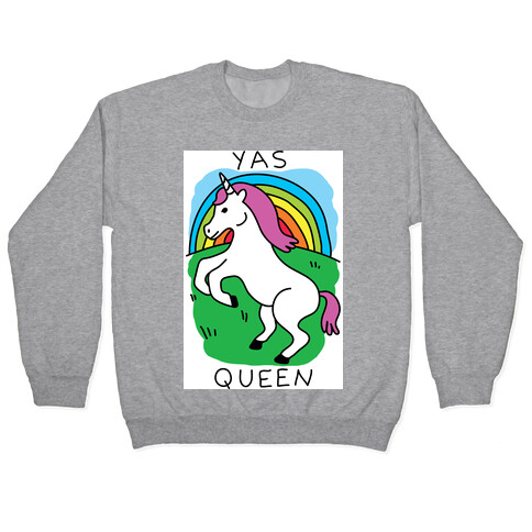 Yas Queen Unicorn Pullover