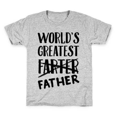 World's Greatest Farter Kids T-Shirt