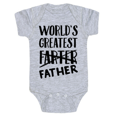 World's Greatest Farter Baby One-Piece