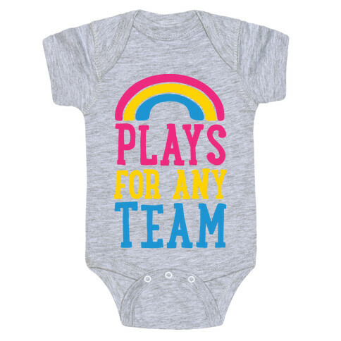 Plays For Any Team Baby One-Piece