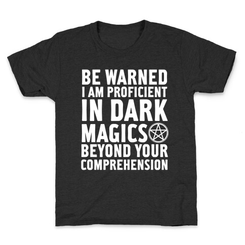 Be Warned Kids T-Shirt