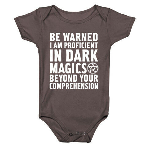 Be Warned Baby One-Piece