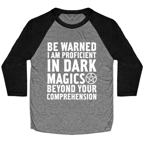 Be Warned Baseball Tee