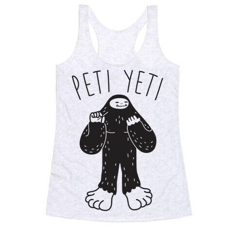 Peti Yeti Racerback Tank Top