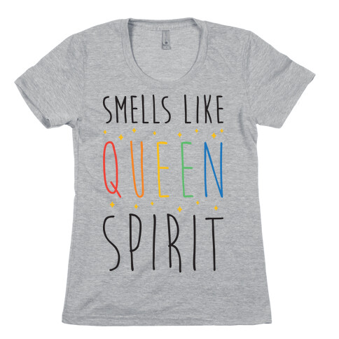 Smells Like Queen Spirit - Parody Womens T-Shirt