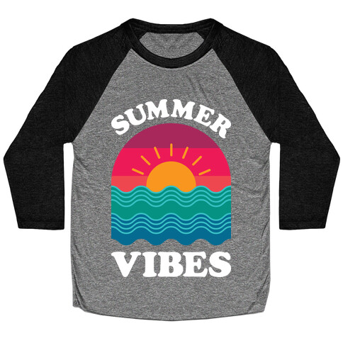 Summer Vibes Baseball Tee