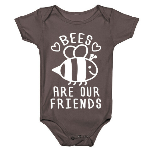 Bees Are Our Friends Baby One-Piece