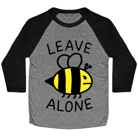 Leave Bee Alone Baseball Tee