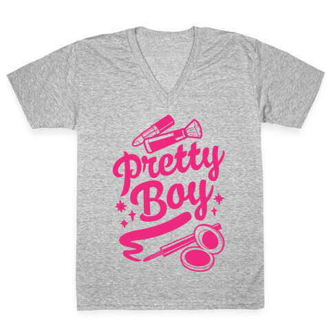 Pretty Boy V-Neck Tee Shirt
