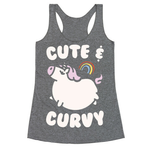 Cute & Curvy Racerback Tank Top