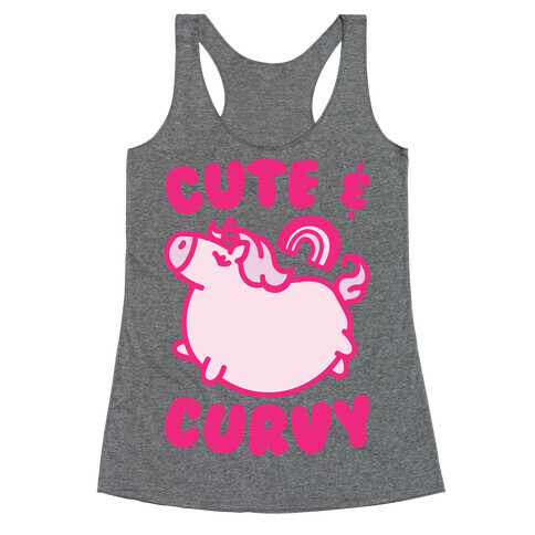 Cute & Curvy Racerback Tank Top