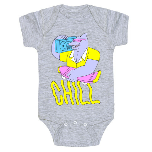 Chill Dolphin Baby One-Piece