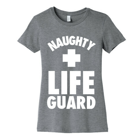 Naughty Life Guard Costume Womens T-Shirt