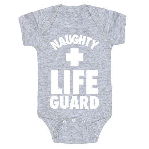 Naughty Life Guard Costume Baby One-Piece