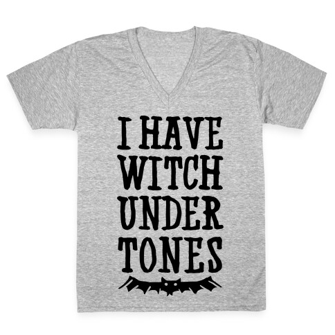 Witch Undertones V-Neck Tee Shirt