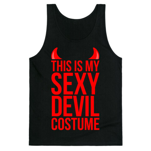 This Is My Sexy Devil Costume Tank Top