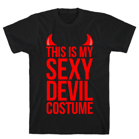 This Is My Sexy Devil Costume T-Shirt