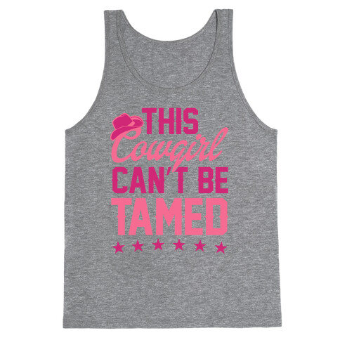 This Cowgirl Can't Be Tamed Tank Top