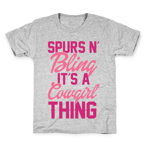 Spurs N' Bling Kids T-Shirt