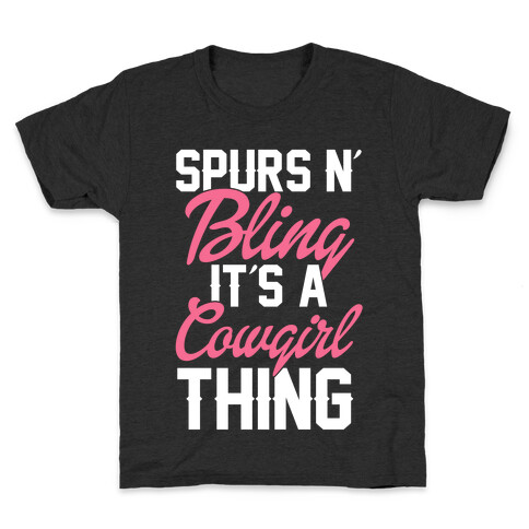 Spurs N' Bling Kids T-Shirt