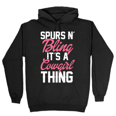 Spurs N' Bling Hooded Sweatshirt