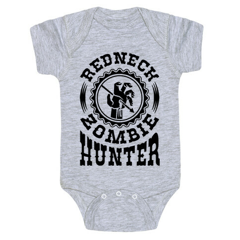 Redneck Zombie Hunter Baby One-Piece