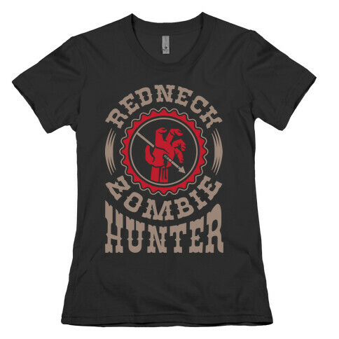Redneck Zombie Hunter Womens T-Shirt