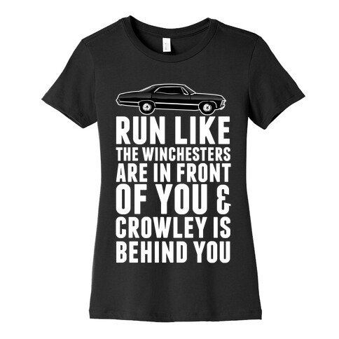 Run Like The Winchesters Womens T-Shirt