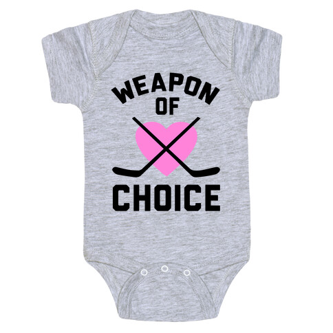 Weapon of Choice Baby One-Piece