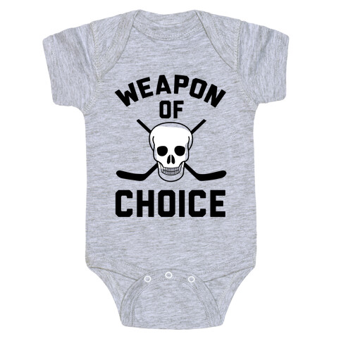 Weapon of Choice Baby One-Piece