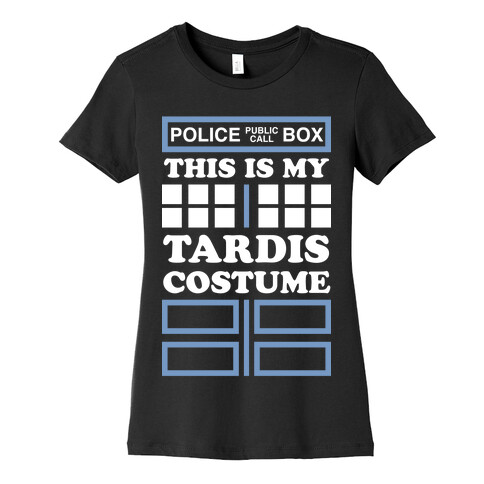 This Is My Tardis Costume Womens T-Shirt