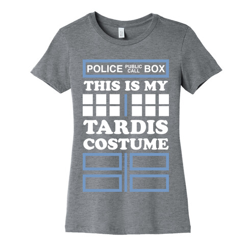 This Is My Tardis Costume Womens T-Shirt