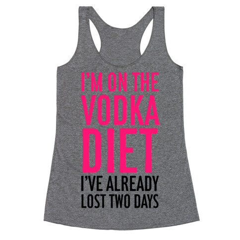 Vodka Diet Racerback Tank Top