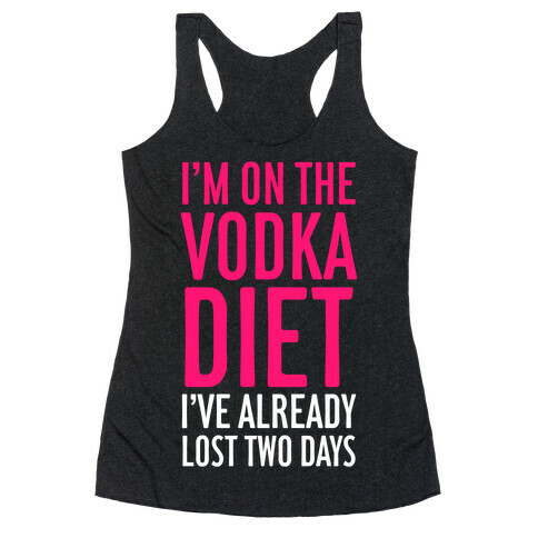 Vodka Diet Racerback Tank Top