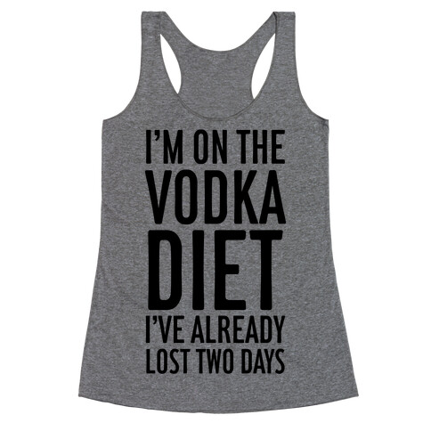 Vodka Diet Racerback Tank Top