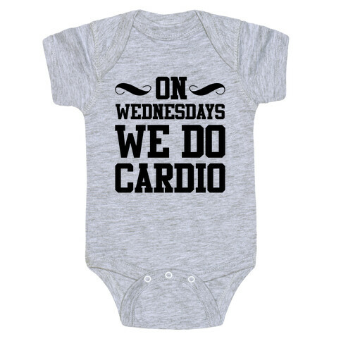 On Wednesdays We Do Cardio Baby One-Piece