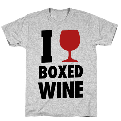 I Love Boxed Wine T-Shirt