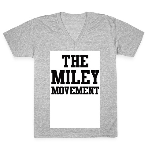 The Miley Movement V-Neck Tee Shirt