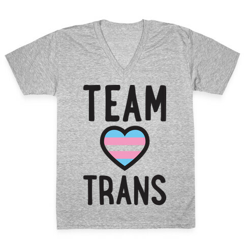 Team Trans V-Neck Tee Shirt