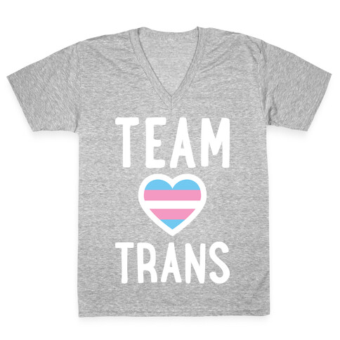 Team Trans V-Neck Tee Shirt
