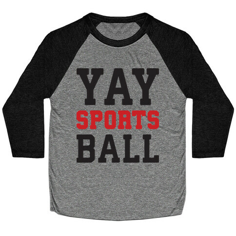 Yay Sports Ball Baseball Tee