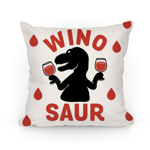 Winosaur  Pillow