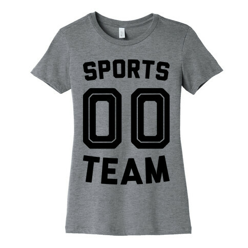 Sports 00 Team Womens T-Shirt