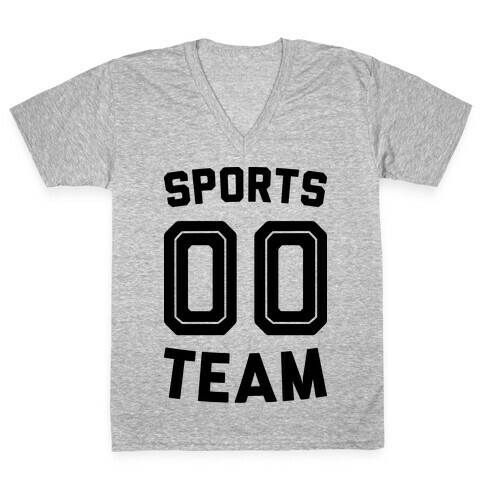Sports 00 Team V-Neck Tee Shirt