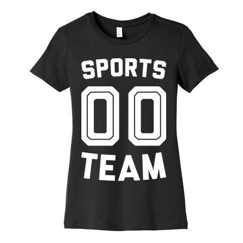 Sports 00 Team (White) Womens T-Shirt