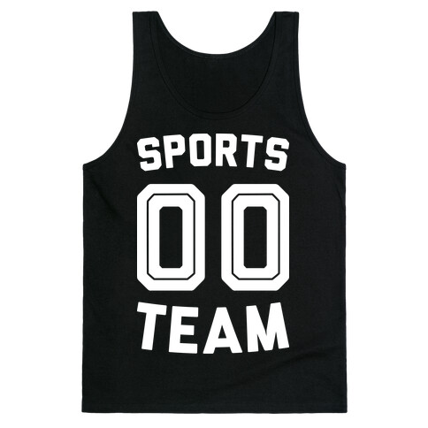 Sports 00 Team (White) Tank Top