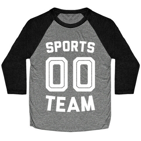 Sports 00 Team (White) Baseball Tee